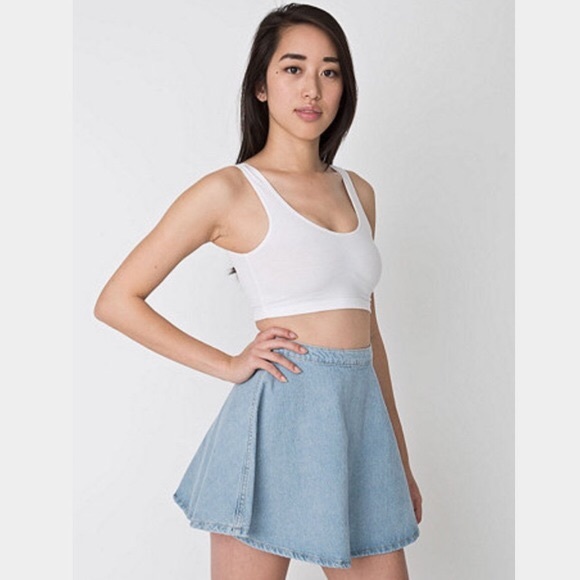 American Apparel Denim Skirt - Picture 4 of 6